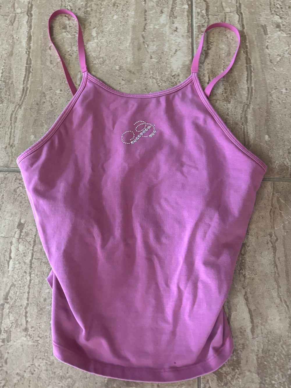 Victoria's Secret PINK vintage y2k studded rhinestone cami